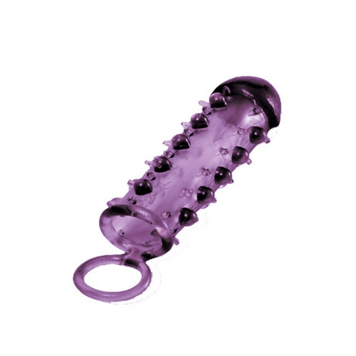 Samuraja dzimumlocekļa uzmava – violeta, elastīga, 14.5 cm