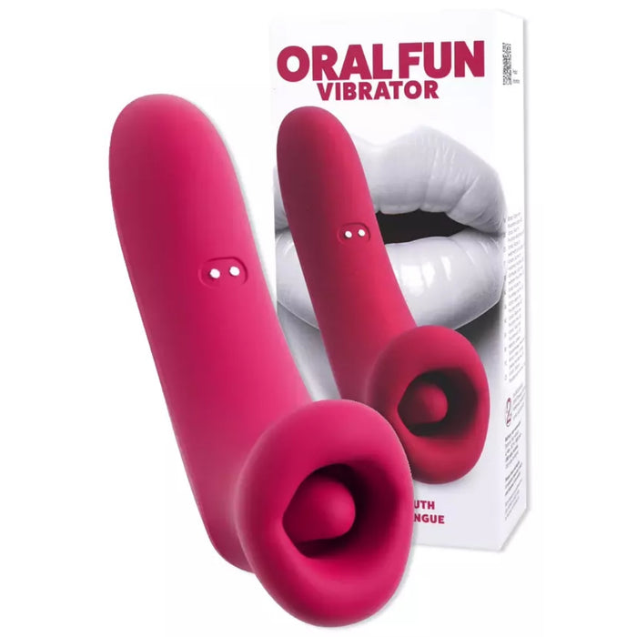 OralFun клиторальный стимулятор – вакуум + вибрация, силиконовый, USB