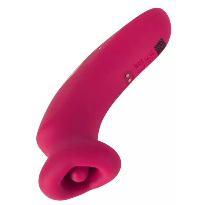 OralFun клиторальный стимулятор – вакуум + вибрация, силиконовый, USB