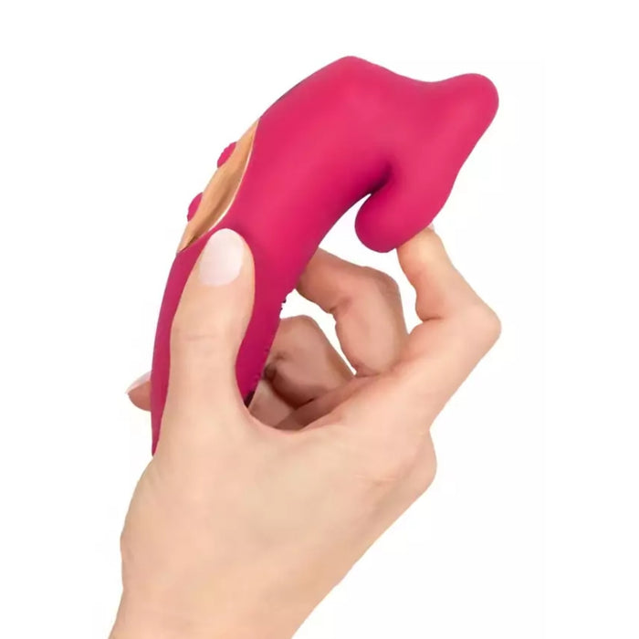 OralFun клиторальный стимулятор – вакуум + вибрация, силиконовый, USB