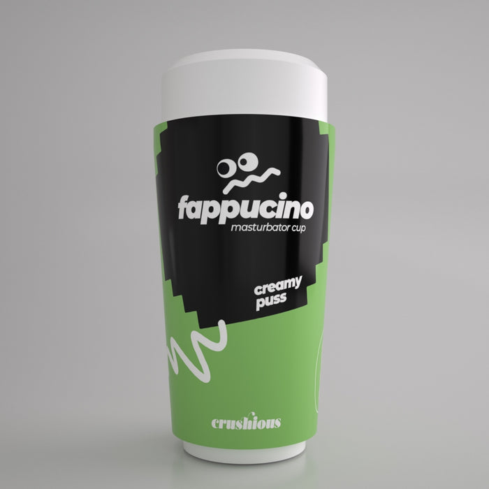 Crushious Fappucino Creamy Puss masturbators – pārnēsājams, TPE