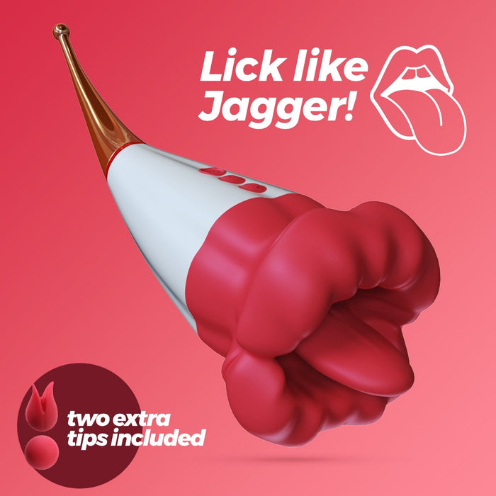 Crushious Jagger dubultais stimulators – vibrators, silikons, 19.5 cm