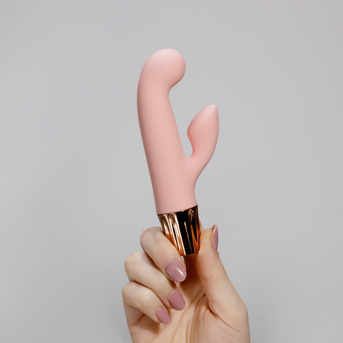 Crushious Mellow Cony mini vibrators – pārnēsājams, silikona