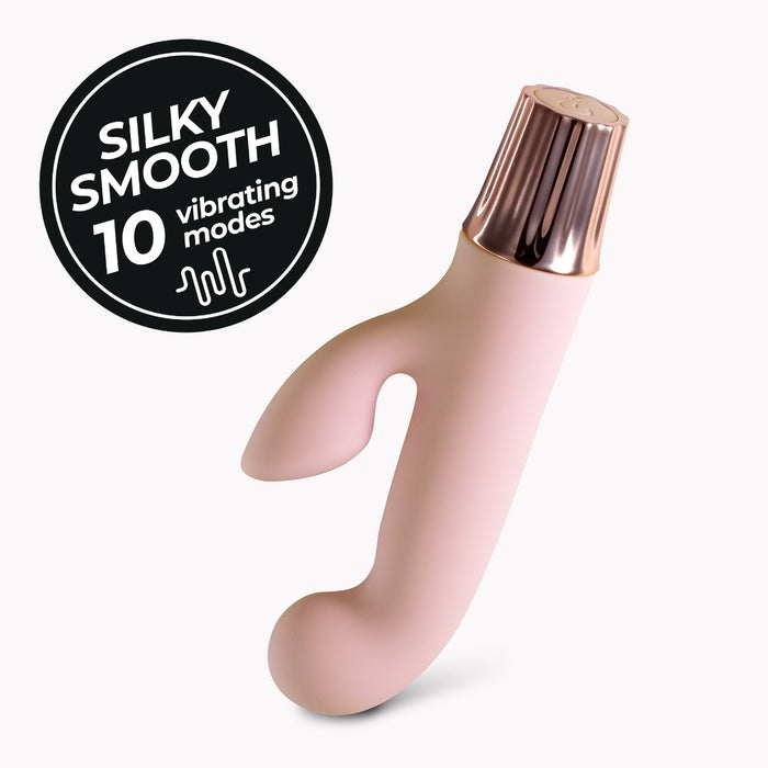Crushious Mellow Cony mini vibrators – pārnēsājams, silikona
