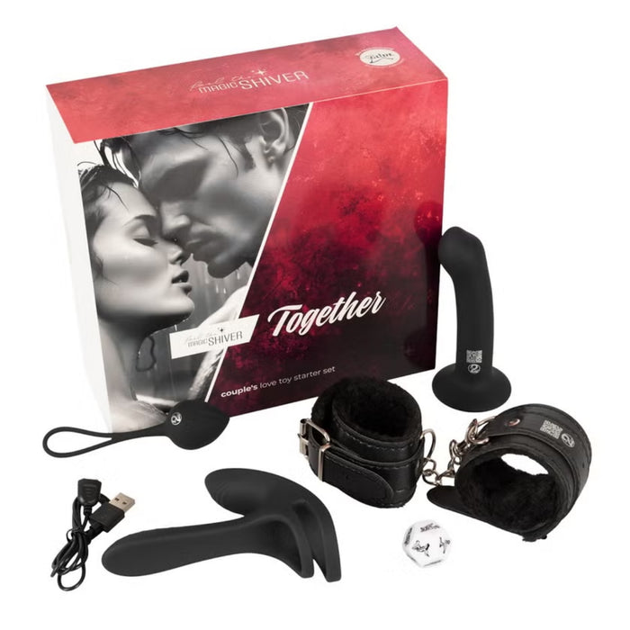 Magic Shiver Couples Love Toy Starter Set – komplekts pāriem, 5 daļas