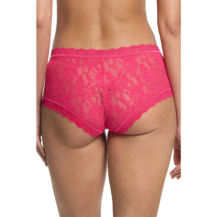 Lace Boyshort – женские трусики, кружевные, розовые