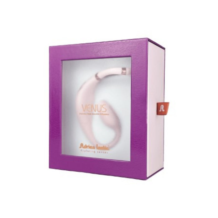 Adrien Lastic Venus – dubultais klitora un G punkta stimulators, uzlādējams, rozā