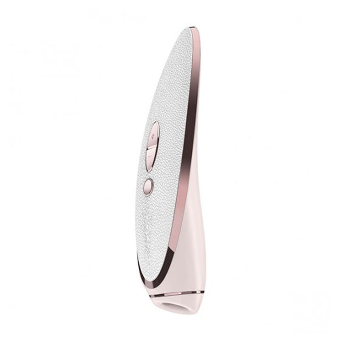 Satisfyer Luxury Pret-a-Porter – klitora stimulators, gaisa viļņu tehnoloģija, rozā zelts