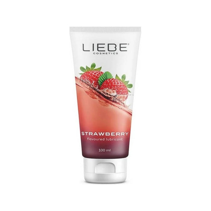Love Lubricant Strawberry – lubrikants uz ūdens bāzes ar zemeņu garšu, 100 ml