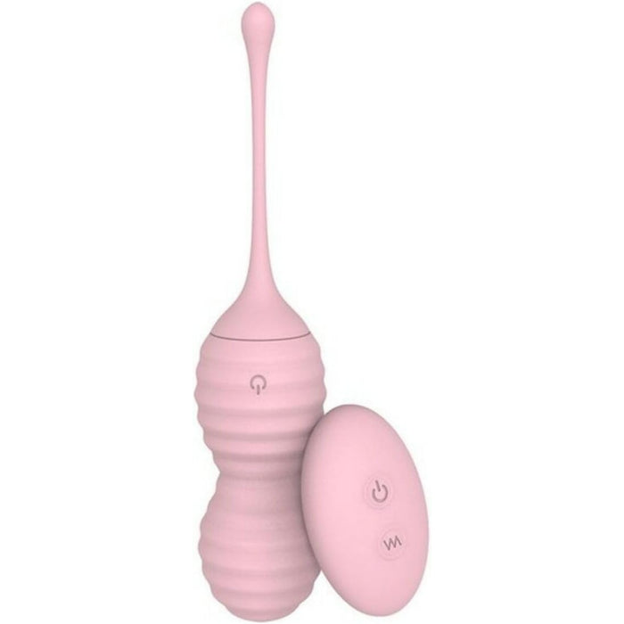 Pleasures Monsoon Soft Pink – вагинальные шарики (Kegel), силиконовые, вибрирующие, 100 г