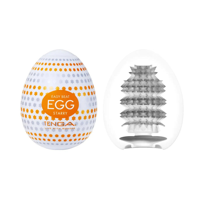 TENGA Egg Starry – мастурбатор, компактный, с текстурированной поверхностью