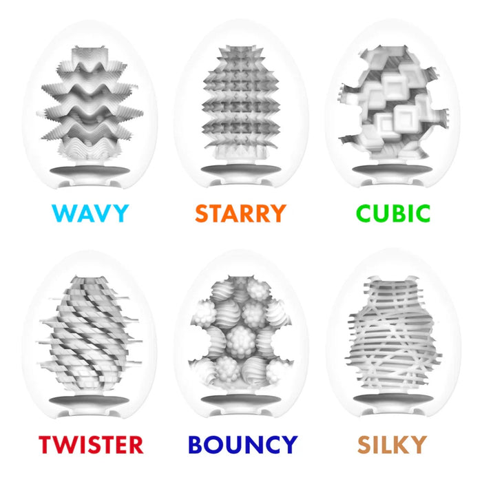TENGA Egg Silky – мастурбатор, с гладкой текстурой