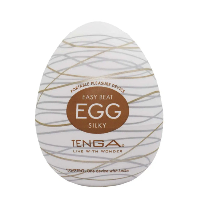 TENGA Egg Silky – мастурбатор, с гладкой текстурой