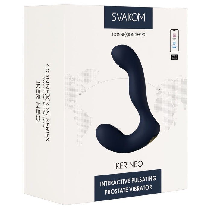 SVAKOM Iker Neo – умный вибратор для простаты, синий