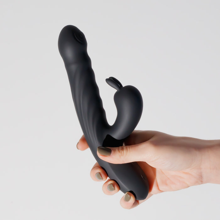 CRUSHIOUS Lapin – thrusting вибратор rabbit, чёрный