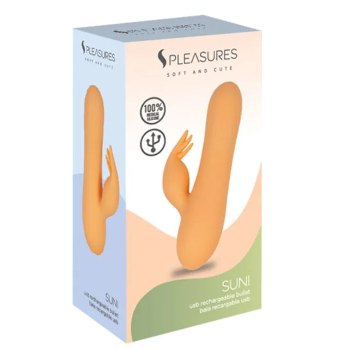 S Pleasures SUNI – trušu vibrators dubultai stimulācijai