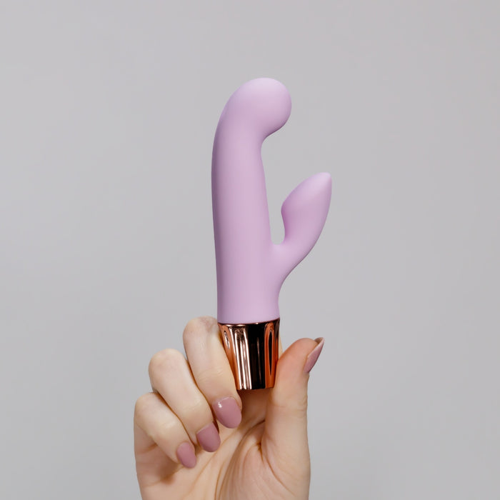Crushious Mellow Cony – мини вибратор кролик (фиолетовый)