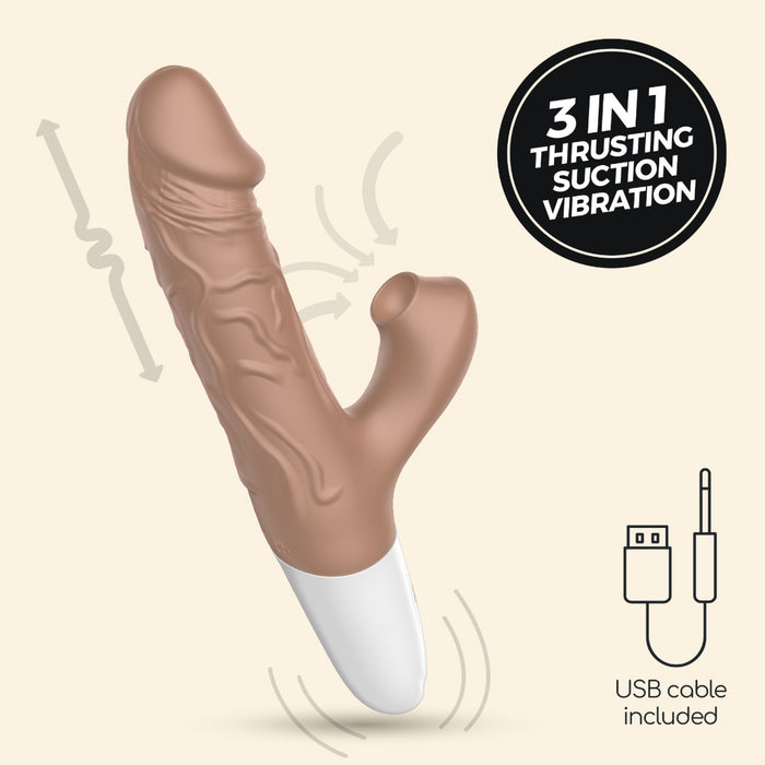 Crushious El Matador — reālistisks vibrators ar stumšanas funkciju