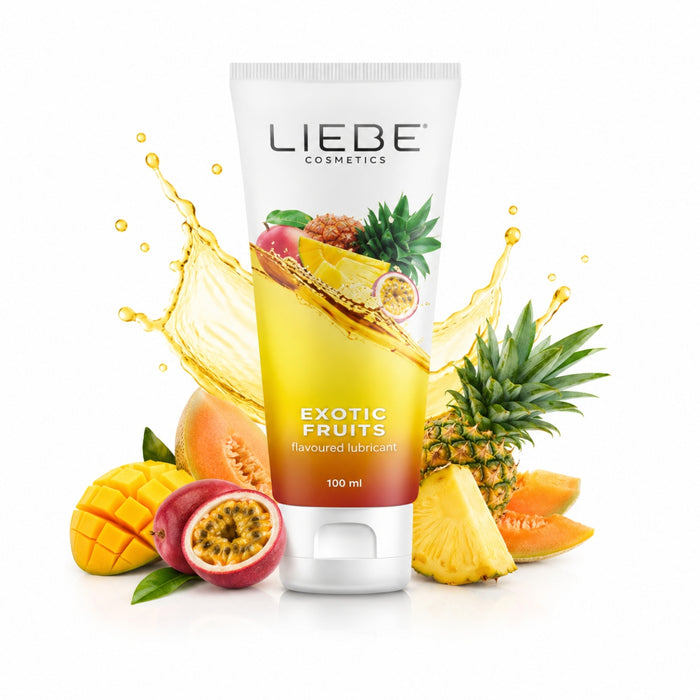 Love Lubricant Exotic fruits – lubrikants uz ūdens bāzes, ar eksotisko augļu garšu, 100 ml