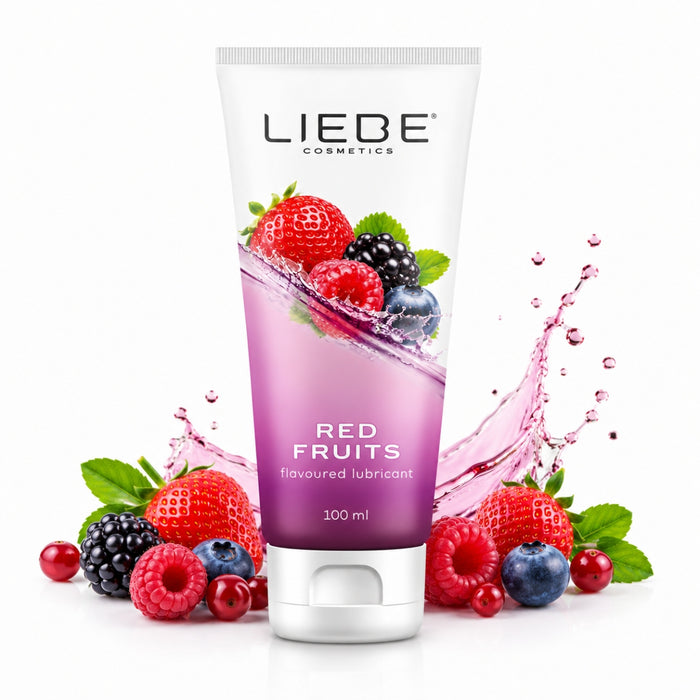 Love Lubricant Red Fruits – lubrikants, ūdens bāzes, sarkano ogu, 100 ml