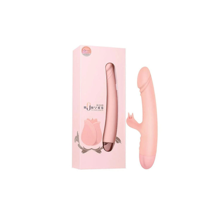 WOWYES V6 Swan – rotējošais vibrators ar trusīša stimulāciju