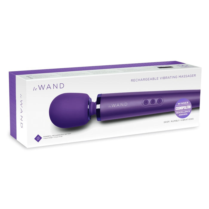 Le Wand Original Rechargeable Wand Massager – массажный вибратор, Purple