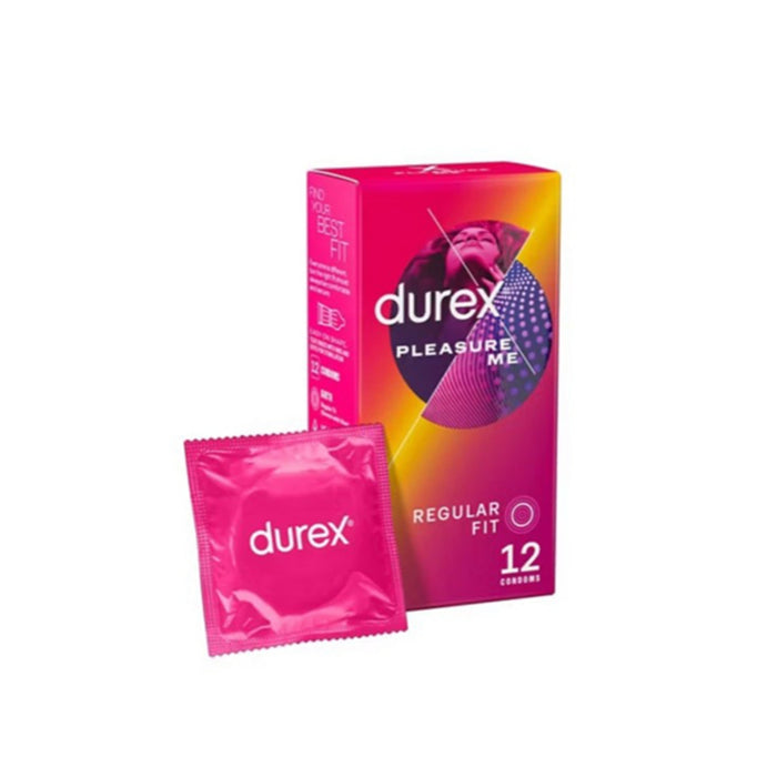 Durex Pleasure Me stimulējošie prezervatīvi