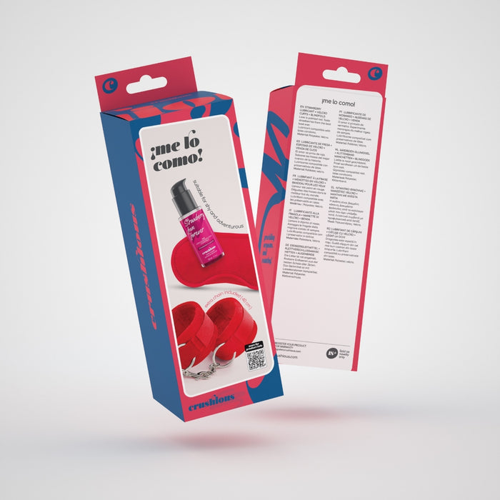 Pāru komplekts (rokudzelžu komplekts ar Velcro līplenti, maska ​​un lubrikants) CRUSHIOUS ME LO COMO