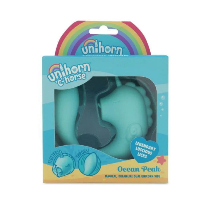 Ocean Peak Unihorn C-Horse вибратор – клиторальный + G-точка, силиконовый