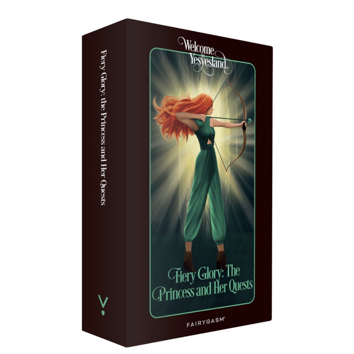 FairyGasm PleasureArrow mini vibrators - Fiery Glory: Princese un viņas meklējumi, zaļais