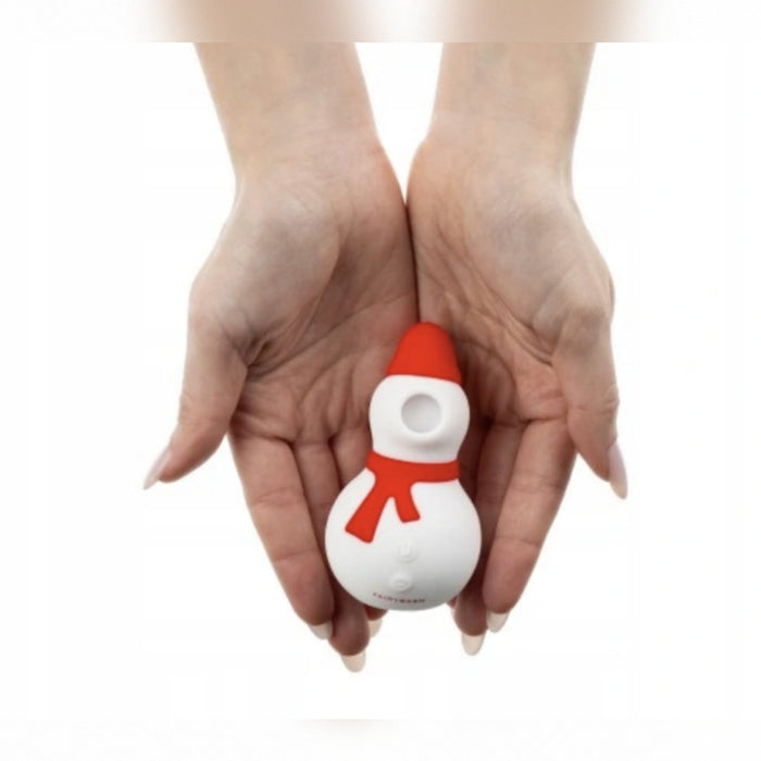 Fairygasm SnowMan sieviešu mini vibrators-stimulators "Ziemas maģija"