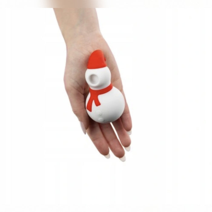 Fairygasm SnowMan sieviešu mini vibrators-stimulators "Ziemas maģija"
