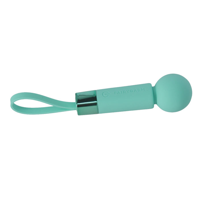 Fairygasm Pearlstasy mini vibrators "Drosmīgās sirēnas dziesma", zaļš