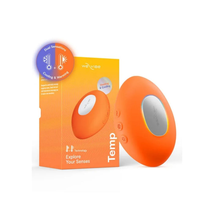 We-Vibe Temp Tangerine – grezns stimulators ar siltuma un dzesēšanas funkciju