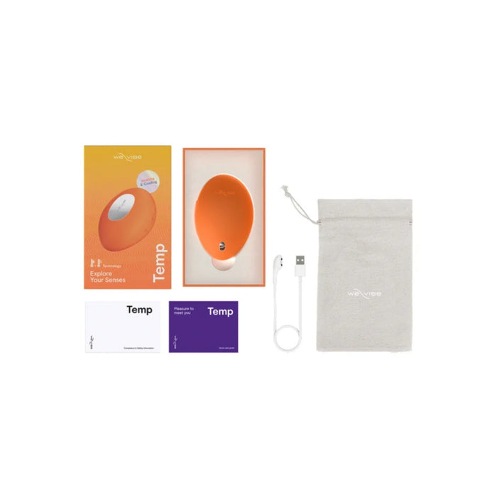 We-Vibe Temp Tangerine – grezns stimulators ar siltuma un dzesēšanas funkciju
