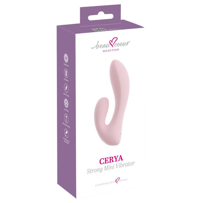 Cerya Strong Mini Rabbit – вибратор с двойной стимуляцией в компактном дизайне