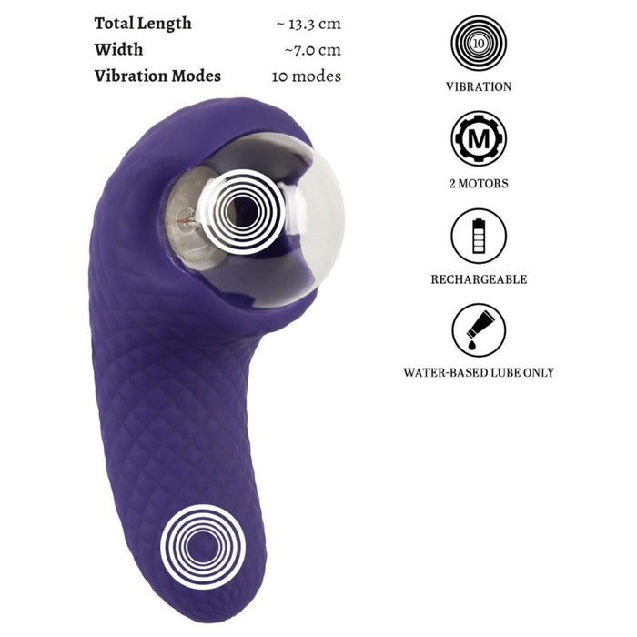 Zanto Plasma – роскошный стимулятор с эффектом света и двойной вибрацией