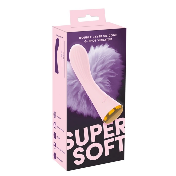 You2Toys Super Soft rozā G punkta vibrators