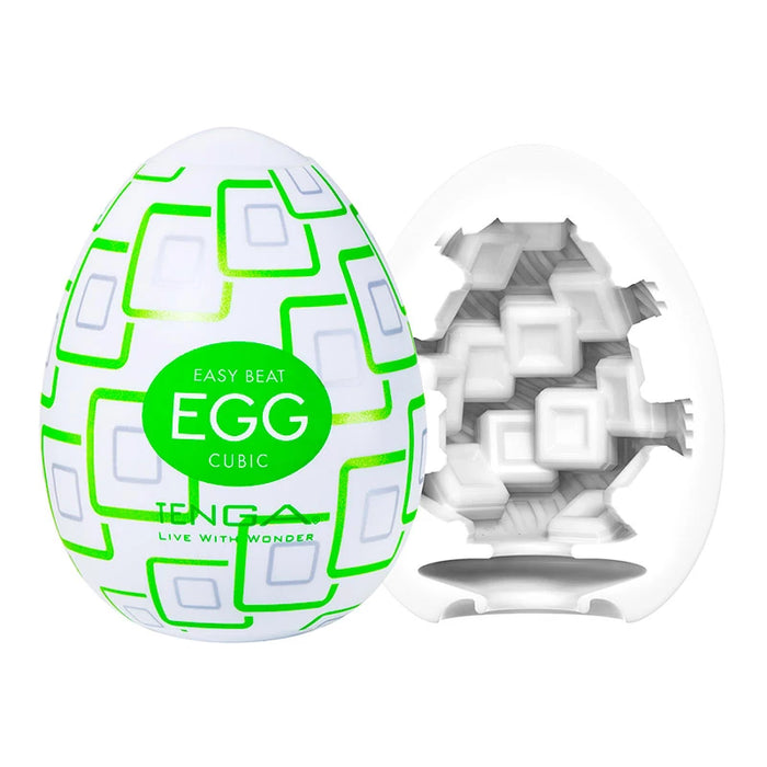 TENGA Egg Cubic – мастурбатор, с кубической текстурой
