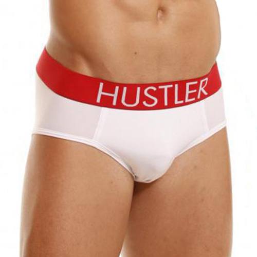 Hustler Kingston White vīriešu biksītes