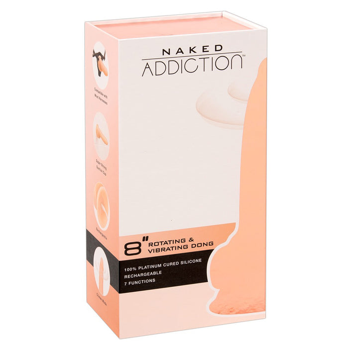 Naked Addiction vibruojantis penio imitatorius