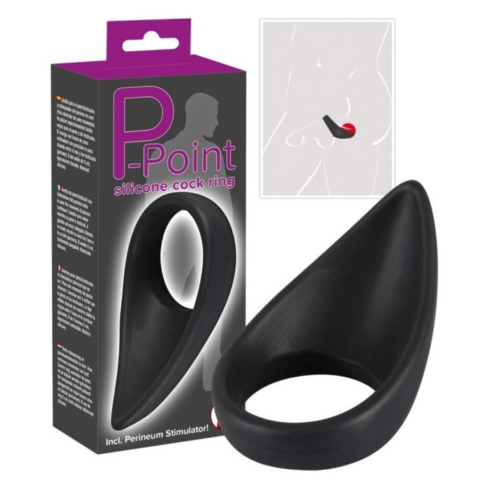 You2Toys P-point silikona vibrējošs dzimumlocekļa gredzens
