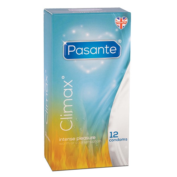 Pasante Climax extra sensations prezervatīvi 12 gab.