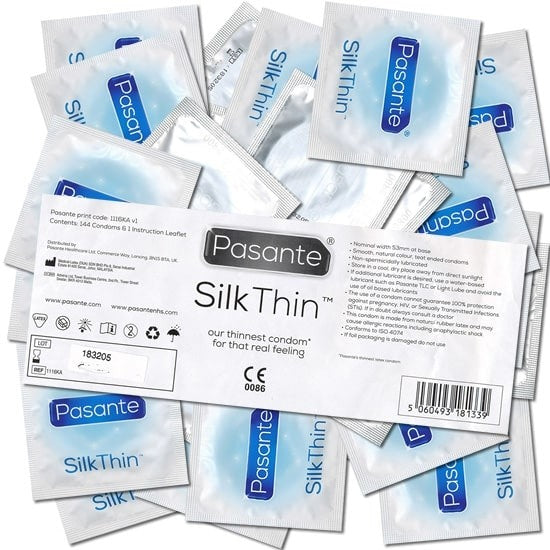 Pasante Silk Thin prezervatīvi 1 gab.