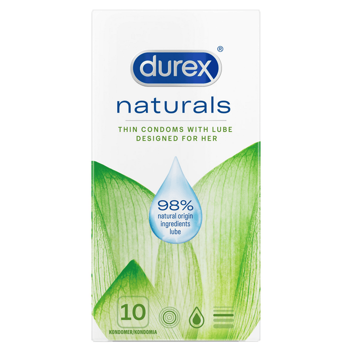 Durex Naturals prezervatīvi 12 gab.
