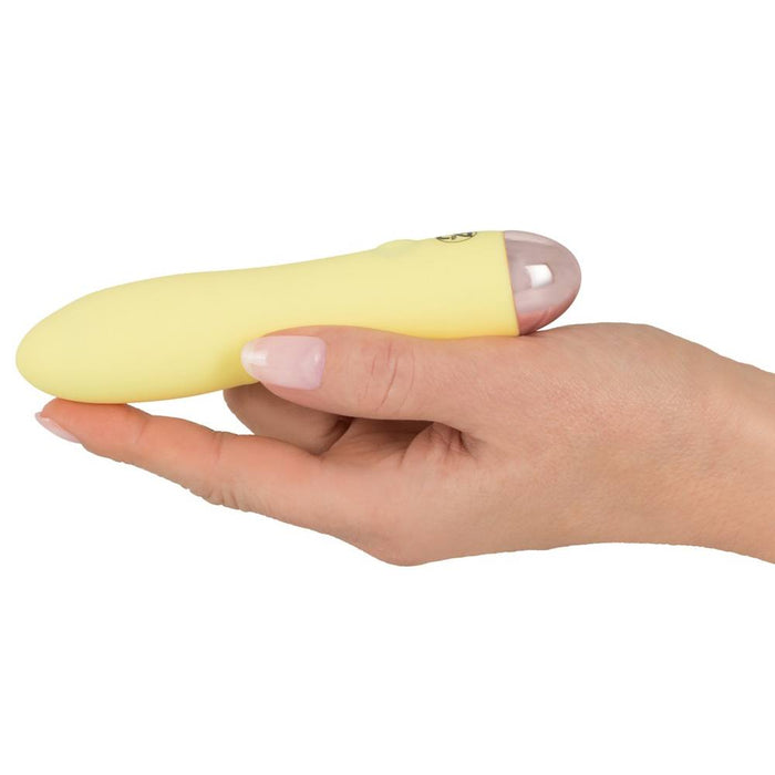 Cuties dzeltens mini vaginālais vibrators