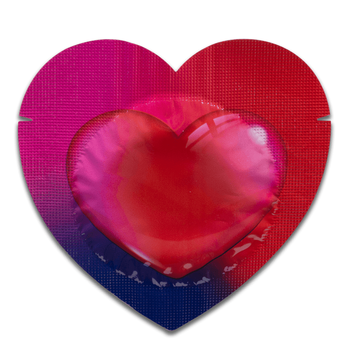 Pasante Heart sirds formas prezervatīvi 4 gab.