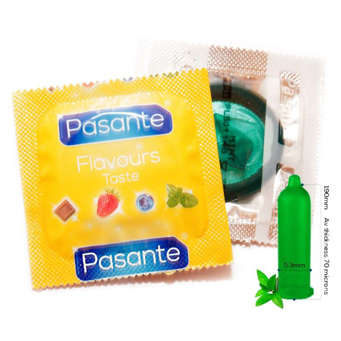 Prezervatīvi Pasante Taste Mint 1 gab.