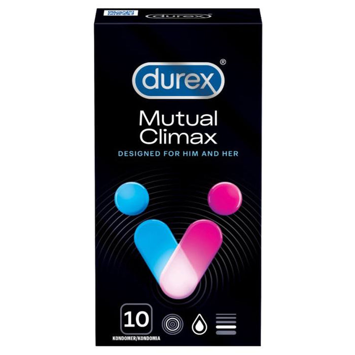 Durex Mutual Climax stimulējošie prezervatīvi 10 gab.