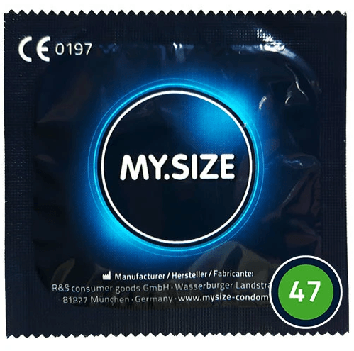 MY.SIZE PRO mazāka izmēra prezervatīvs 47 mm 1 gab.